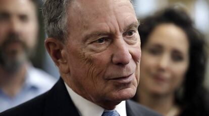 El exalcalde neyorquino Michael Bloomberg