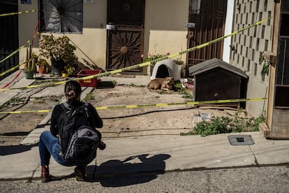 La casa de la periodista Lourdes Maldonado, asesinada el 23 de enero de este año.