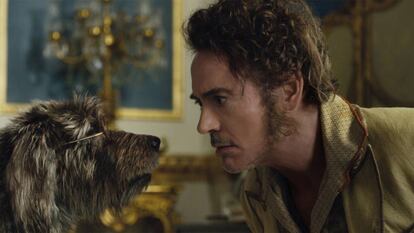 Robert Downey jr., en 'Las aventuras del doctor Dolittle'.