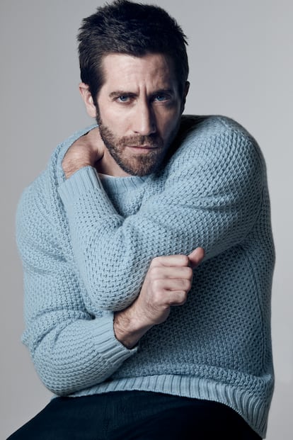 El actor Jake Gyllenhaal, imagen del perfume Luna Rossa Ocean de Prada.