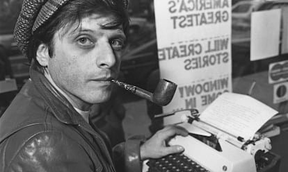 Harlan Ellison, en una foto tomada en Boston en noviembre de 1977.