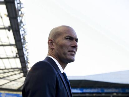 Zidane, en Mendizorroza el pasado s&aacute;bado.
