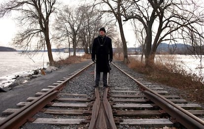 Luc Sante fotografiado en Kingston (Nueva York) donde vive.