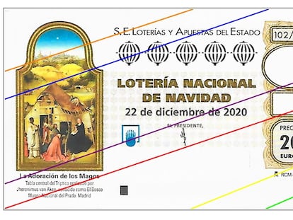 Solución al desafío matemático de la Lotería de Navidad: un número muy variable de segmentos