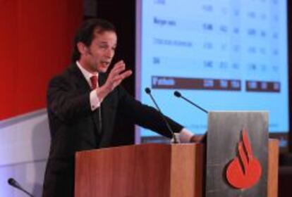 Javier Marín, consejero delegado de Santander