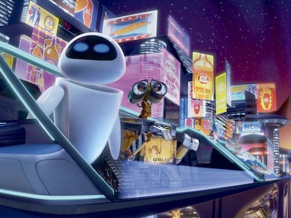 Fotograma de 'WALL-E', película de Pixar de 2008.