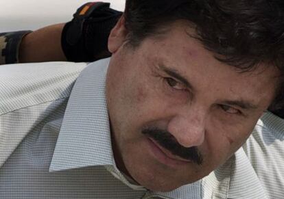 Joaqu&iacute;n El Chapo Guzman, cuando estaba detenido en M&eacute;xico en 2014.