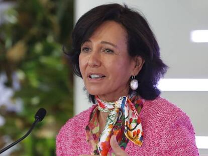 Ana Botín, presidenta de Banco Santander.