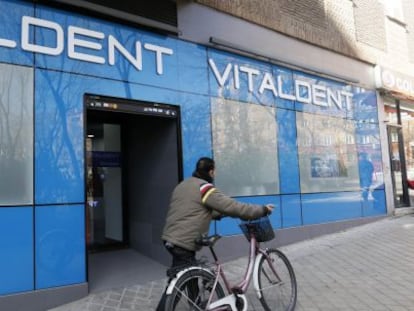 Una  cl&iacute;nica madrile&ntilde;a de la franquicia Vitaldent en el barrio de Arganzuela.
 