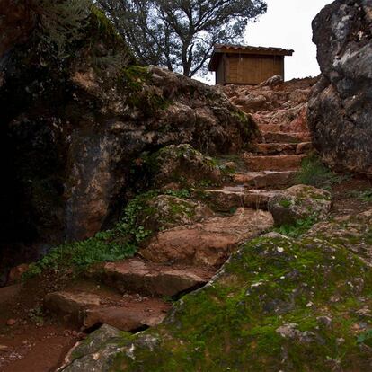 La cueva de Montesinos, en Albacete, uno de los escenarios de El Quijote.