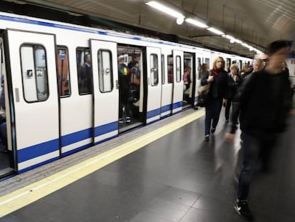 Estación de Pacífico de la Línea 1 del Metro de Madrid