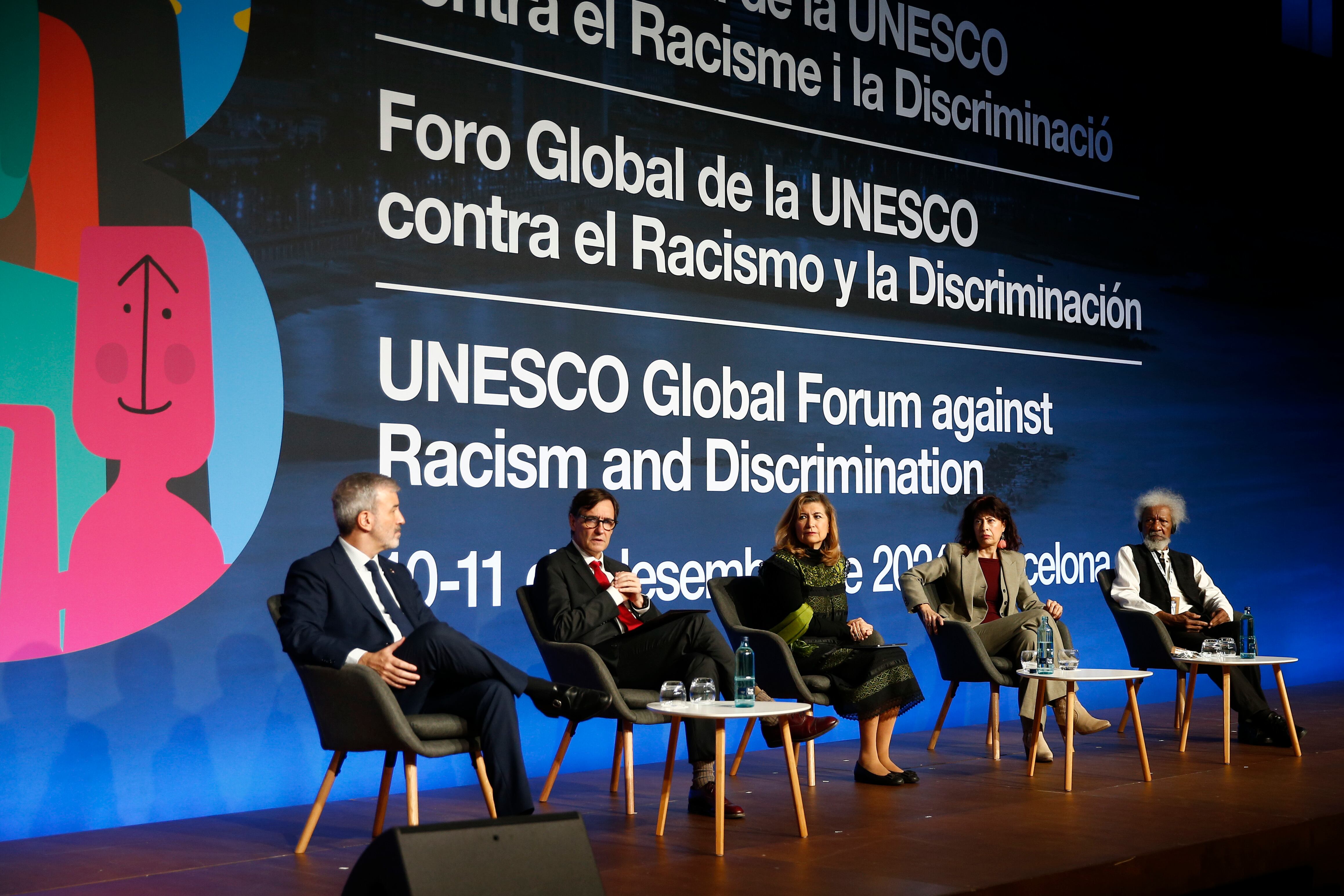 Collboni exige “medidas antirracistas” en el Foro Global contra el Racismo en Barcelona