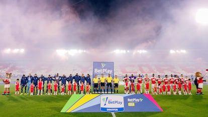 Final de la liga BetPlay en Bogotá, el 24 de junio de 2025.