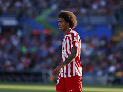 Axel Witsel durante la primera jornada de liga, en Getafe.