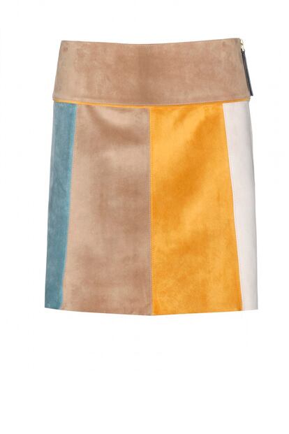 Falda con rayas de colores de Marni (c.p.v.)