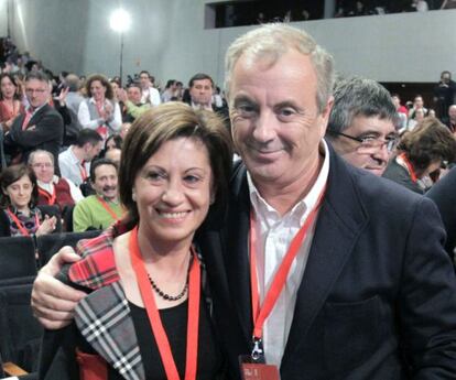 Pachi Vázquez junto a Elena Espinosa