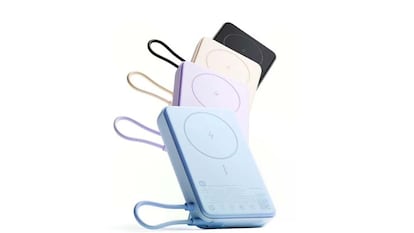 Colores de la nueva batería externa Xiaomi Magnetic Power Bank Stand