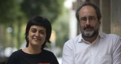 CUP leaders Anna Gabriel and Antonio Baños do not support Artur Mas.