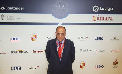 Javier Tebas, presidente de LaLiga