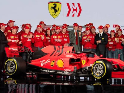 El Ferrari SF90 de la próxima temporada.
 