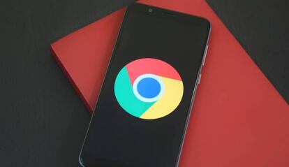 Chrome en un smartphone