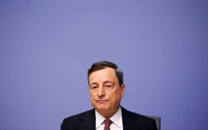 Mario Draghi, presidente del Banco Central Europeo