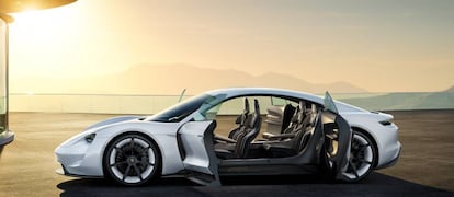 Mission E, coche eléctrico de Porsche.