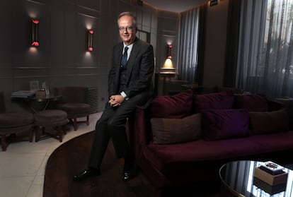 Simón Pedro Barceló, copresidente del Grupo Barceló, en el hotel Barceló Emperatriz en Madrid.