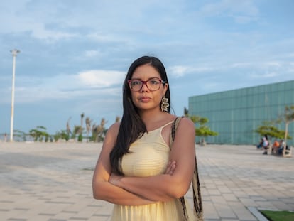 Laura Ardila posa para un retrato en Barranquilla, el 25 de agosto de 2023.