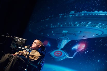 Stephen Hawking is closely associated with Starmus.