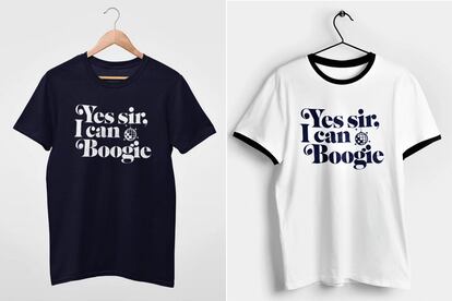 La tienda británica Brutusgold ha lanzado unas camisetas con el título del ‘hit’ de Baccara.