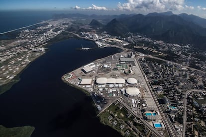 Vista aérea del Parque Olímpico