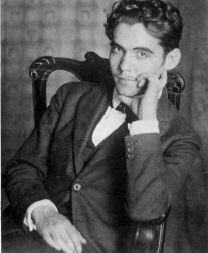 Retrato de Federico Garc&iacute;a Lorca.
