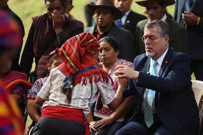 El presidente de Guatemala, Bernardo Arévalo