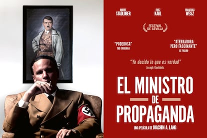 Cartel promocional de la película 'El ministro de propaganda', en cines el 29 de noviembre.