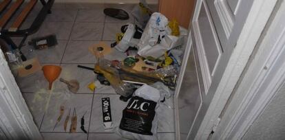Habitación del detenido.
