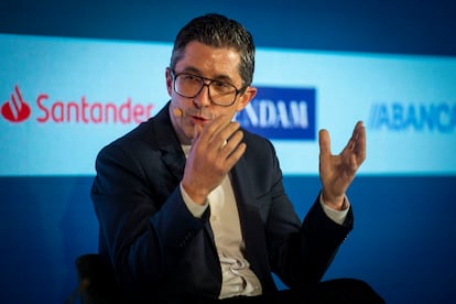 Joxe Mari Aizega, director del Basque Culinary Center, durante su participación en el foro CREO.