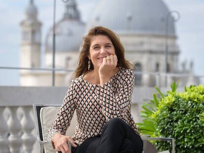 Catherine Marcel, conservadora jefa del Centro Pompidou y comisaria de la 57&ordf; Bienal de Venecia.