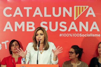 La presidenta andalusa, Susana Diaz.