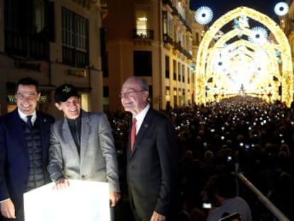 La carrera de Vigo, Málaga y Madrid por tener el mayor alumbrado levanta críticas por su elevado coste