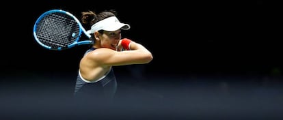 Muguruza, durante el partido contra Venus Williams.