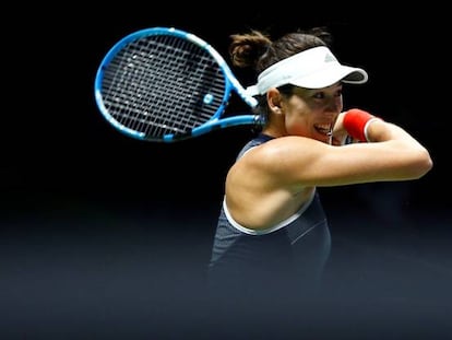 Muguruza, durante el partido contra Venus Williams.