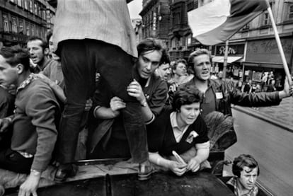 Imagen captada en Praga en agosto de 1968.