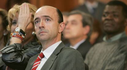 Manuel Lamela en un acto electoral en 2008.