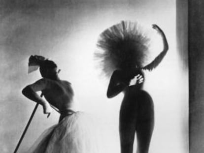 Horst P. Horst. Vestuario de Dal&iacute; para el ballet Bacchanale, de L&eacute;onide Massine, 1939 
 
  
 