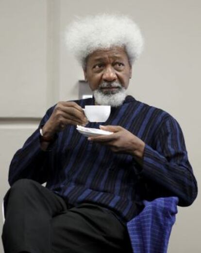 El escritor y premio Nobel nigeriano Wole Soyinka, fotografiado este a&ntilde;o en Pretoria.