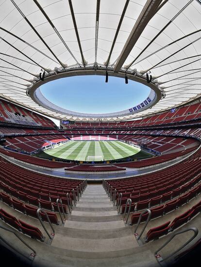 El Wanda Metropolitano, del Atlético de Madrid, es el estadio más tecnológico de España.