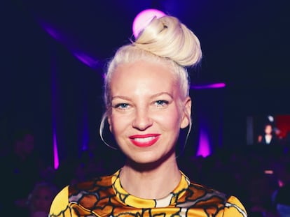 Sia en una fiesta de Chopard en febrero de 2016.
