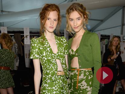 Siéntate en la primera fila del desfile de Michael Kors en Nueva York