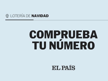 Comprueba el número de la Lotería 2022.